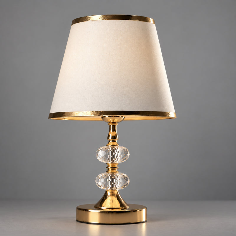 Abajur Dourado 3 Tons de luz Touch - Casas Gael