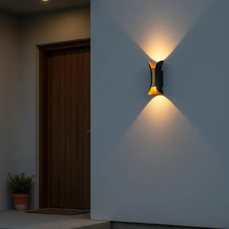 Arandela de Parede Externa IP65 Moderna 10w - Casas Gael