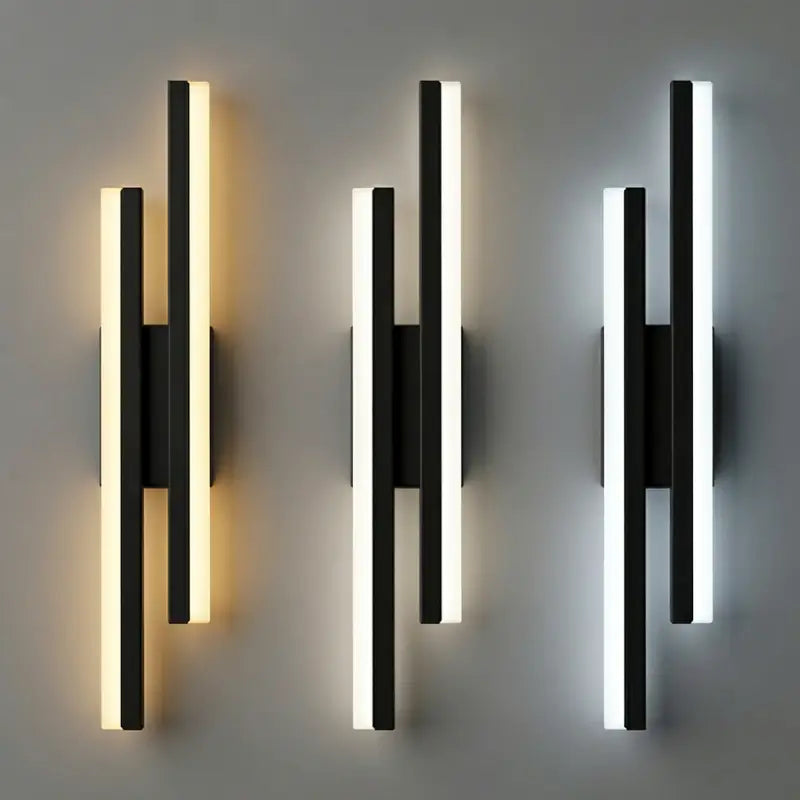 Arandela de Parede LED Moderna 3 Tons de Luz - Casas Gael