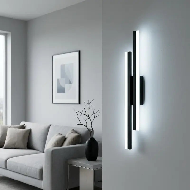 Arandela de Parede LED Moderna 3 Tons de Luz - Casas Gael