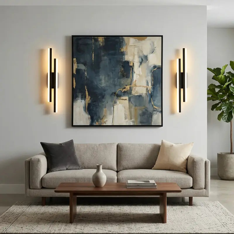 Arandela de Parede LED Moderna 3 Tons de Luz - Casas Gael