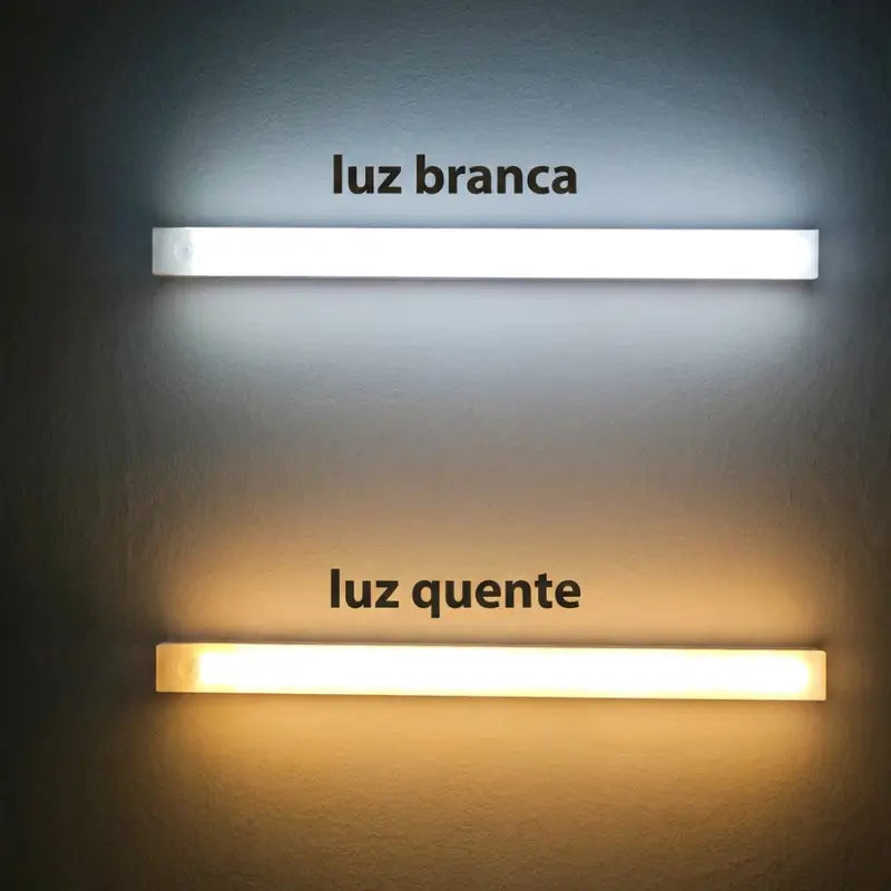 Luminária Inteligente com Sensor de Movimento Recarregável - Casas Gael