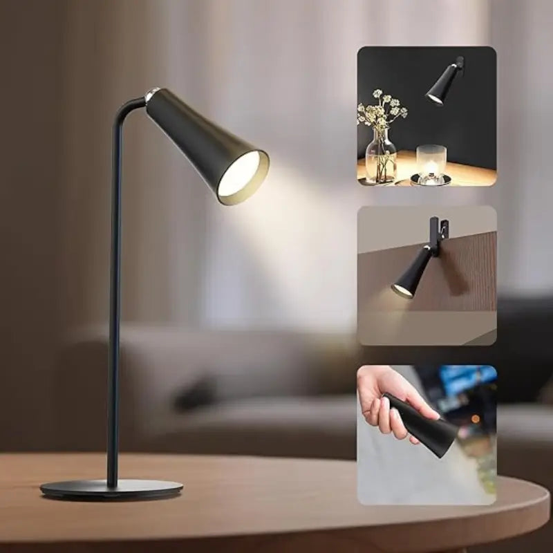 Luminária de Mesa 4 em 1 Led Ajustável 360° - Casas Gael