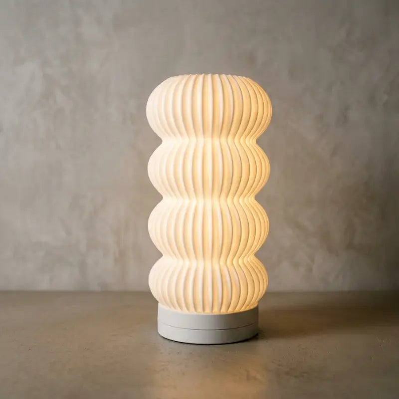 Luminária de Mesa Decorativa Kumo 3D Estilo Japonês - Casas Gael