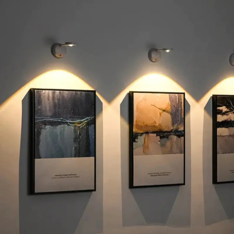 Luminária de Parede LED com Sensor de Movimento Sem Fio - Casas Gael