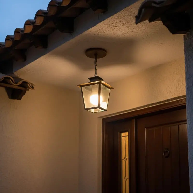 Luminária de Teto Pendente Vintage Estilo Colonial - Casas Gael