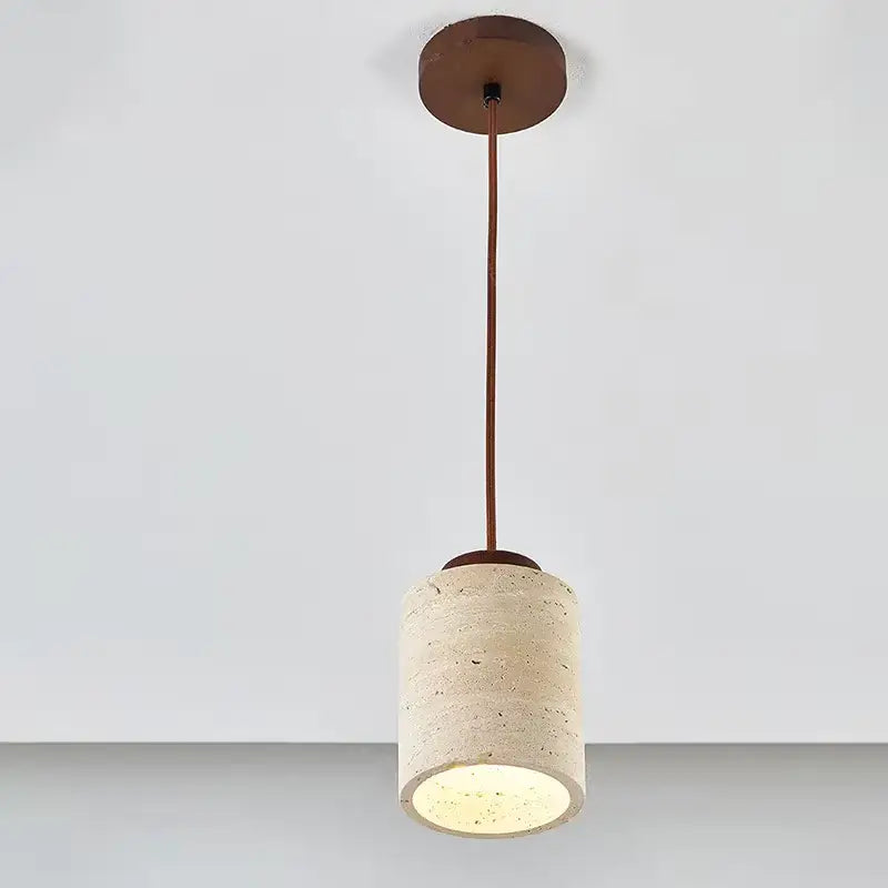 Luminária de Teto Pendente Wabi-Sabi Estilo Japonês - Casas Gael