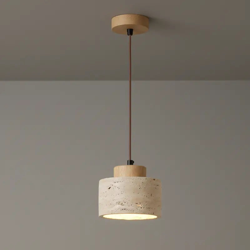 Luminária de Teto Pendente Wabi-Sabi Estilo Japonês - Casas Gael