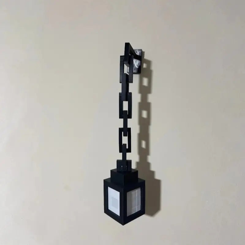 Luminária decorativa de parede efeito pixelado - Casas Gael