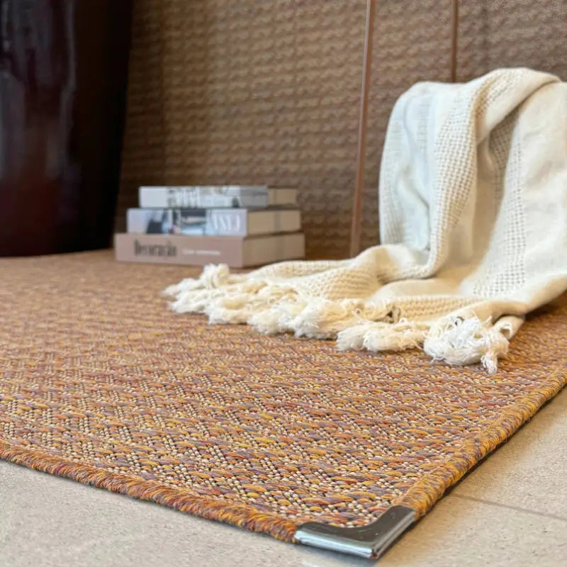 Tapete Sisal para Sala Antiderrapante 250x200cm - Casas Gael