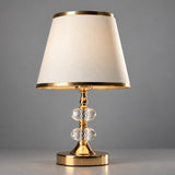 Abajur Dourado 3 Tons de luz Touch - Casas Gael 