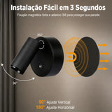Arandela Sem fio Led Recarregável - casas Gael