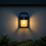 Arandela de Parede Externa Solar LED com Sensor de Movimento - Casas Gael 
