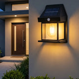 Arandela de Parede Externa Solar LED com Sensor de Movimento - Casas Gael 