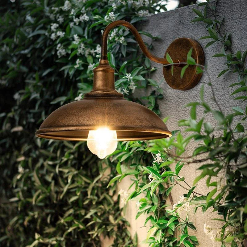 Arandela de Parede  Externa Vintage Estilo Industrial - Casas Gael