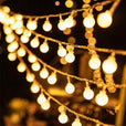 Cordão de luzes decorativa Bivolt de natal 6 metros