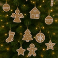 Decoração de Natal 13 peças Enfeites para Árvore - Casas Gael