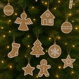 Decoração de Natal 13 peças Enfeites para Árvore - Casas Gael