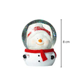 Decoração de Natal Globo de Neve em Vidro - Casas Gael