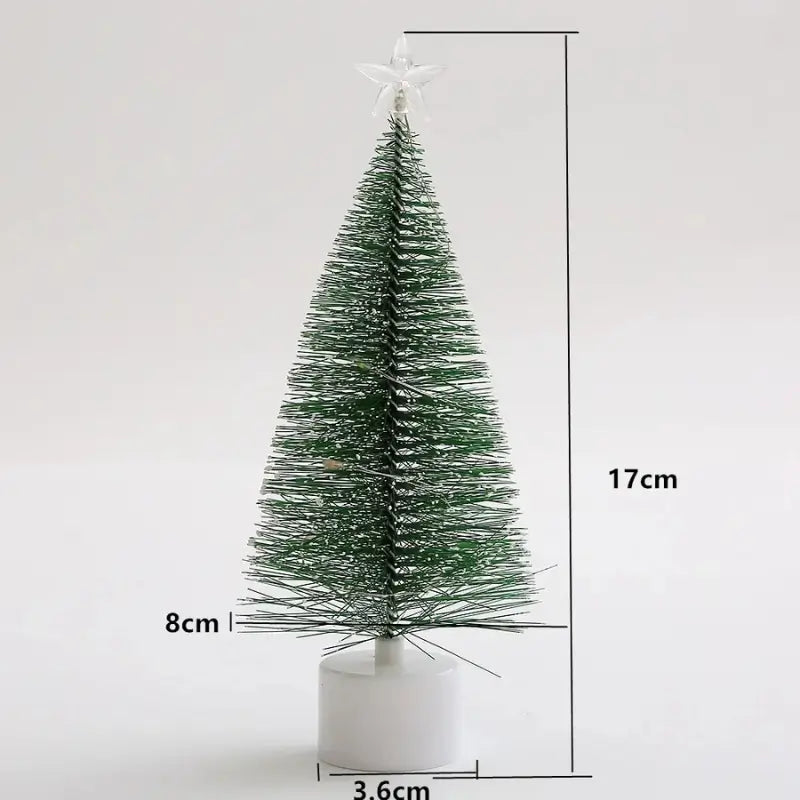 Enfeite de Natal Mini Árvore com LED - Casas Gael