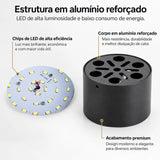Luminária de Teto Plafon LED de Sobrepor Moderno - Casas Gael