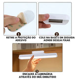 Luminária Inteligente Led Portátil Magnética - Casas Gael