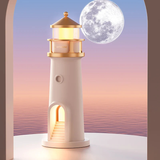 Luminária de Mesa Decorativa Projetor Luar LED com Controle Remoto - Casas Gael