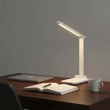 Luminária de Mesa LED Leitura Ajustável Recarregável 3 Modos - Casas Gael