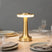 Luminária de Mesa LED Retrô Touch Recarregável Dimerizável - Casas Gael