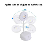 Luminária de Parede LED com Sensor de Movimento Sem Fio - Casas Gael