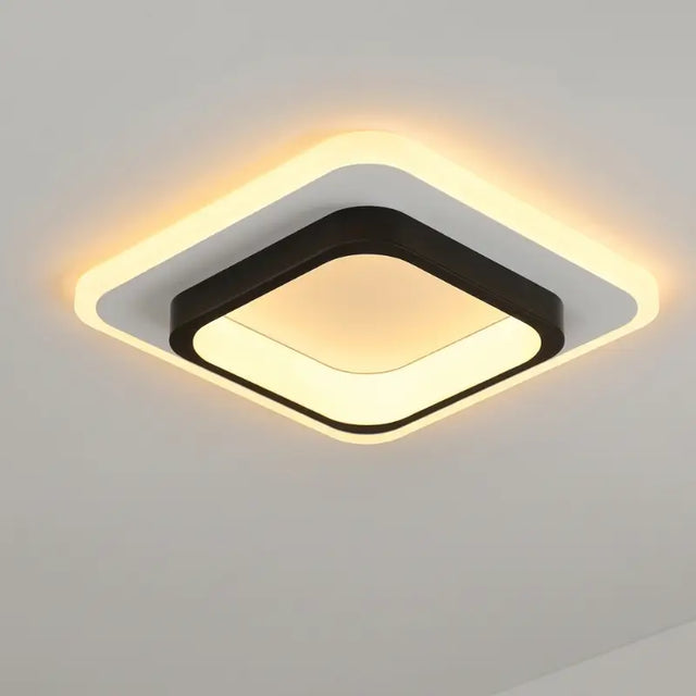 Luminária de Teto LED Moderna Plafon 3 Tons de Luz para Sala e Quarto - Casas Gael