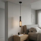 Luminária de Teto Pendente Cimento Queimado Estilo Industrial - Casas Gael