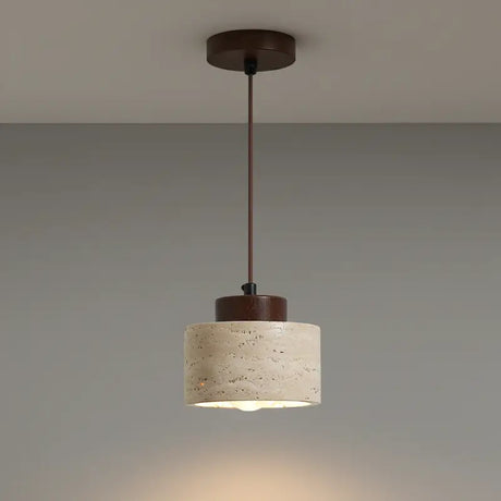 Luminária de Teto Pendente Wabi-Sabi Estilo Japonês - Casas Gael