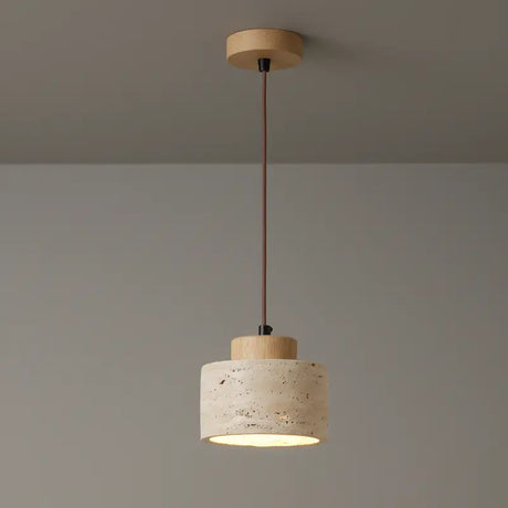 Luminária de Teto Pendente Wabi-Sabi Estilo Japonês - Casas Gael
