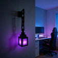 Luminária decorativa de parede efeito pixelado - Casas Gael