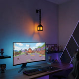 Luminária decorativa de parede efeito pixelado - Casas Gael