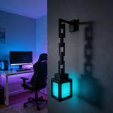 Luminária decorativa de parede efeito pixelado - Casas Gael
