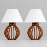 Par de Abajures de Mesa Boho para Cabeceira de Cama