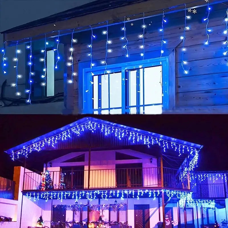 Pisca Pisca Cascata de Natal 10 Metros 110V - Casas Gael