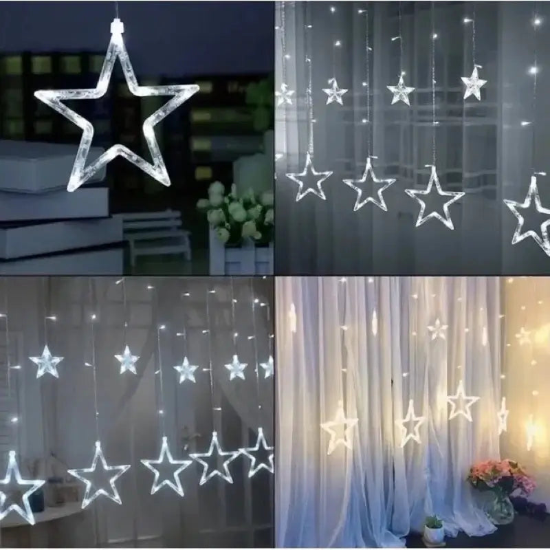 Pisca Pisca Cascata de Natal Estrela 3m 110V - Casas Gael 