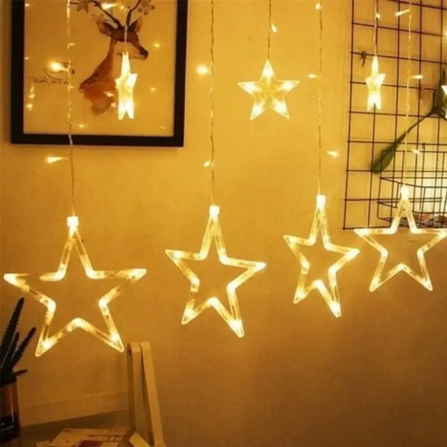 Pisca Pisca Cascata de Natal Estrela 3m 110V - Casas Gael 