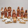 Presépio de Natal Completo 13 Peças em Gesso