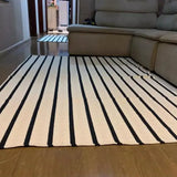 Tapete Listrado para Sala em Algodão 150x300cm - Casas Gael