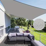 Toldo Impermeável de Sombra Exterior Proteção Solar Proteção UV - Casas Gael