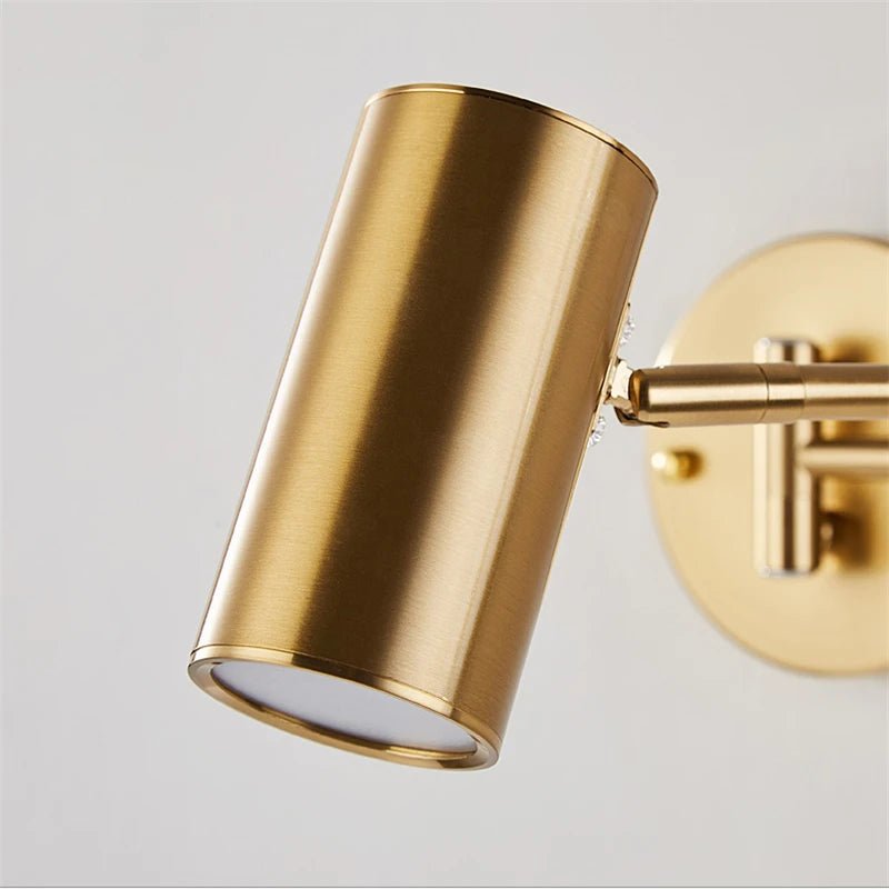 Arandela de Parede Articulada LED em Metal - Casas Gael