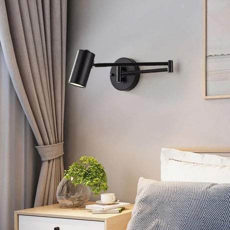 Arandela de Parede Articulada LED em Metal - Casas Gael