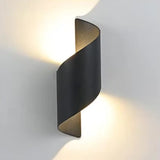 Arandela Externa de Parede Led Espiral