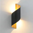 Arandela Externa de Parede Led Espiral