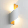 Arandela Externa de Parede Led Espiral