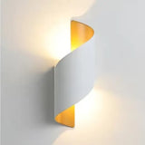 Arandela Externa de Parede Led Espiral